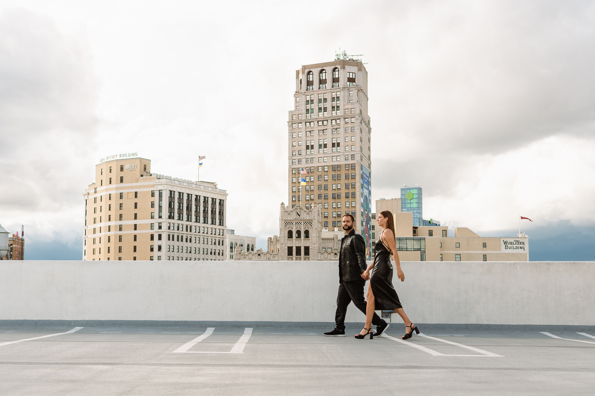 Detroit Engagement Photos Emily + Nick