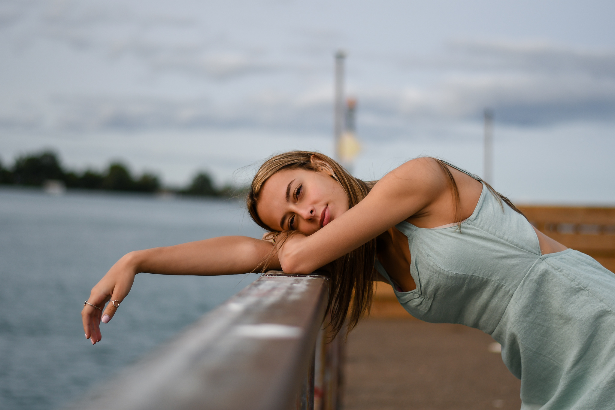 Detroit Michigan Senior Session Kennedi Theobald